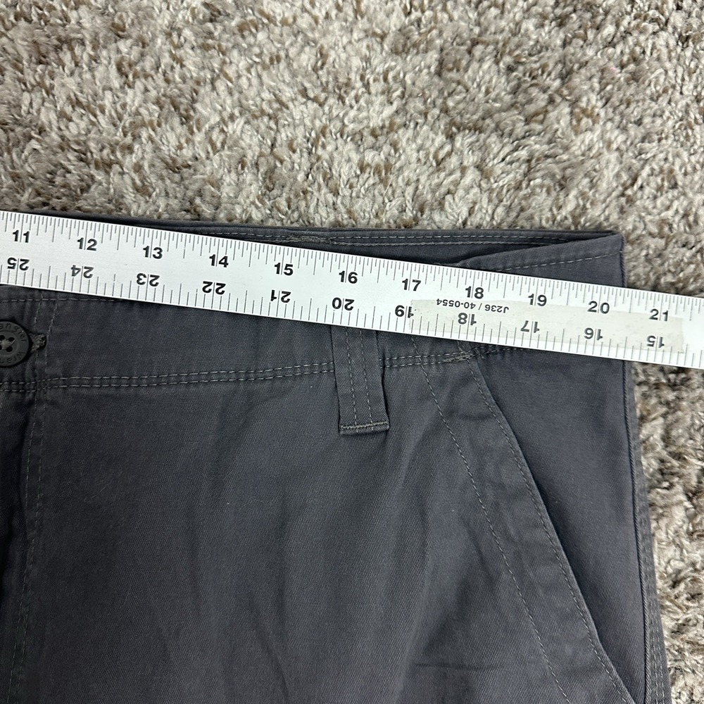 Wrangler Mens 42x32 Relaxed Fit Flex Cargo Pants Stretch Straight Gray NWT - Picture 5 of 9